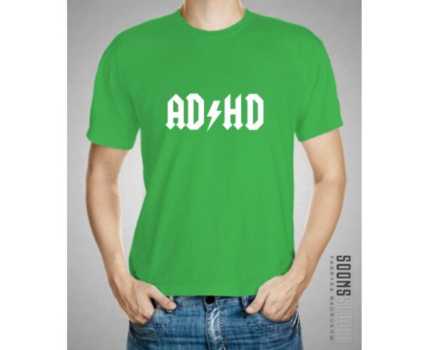 Koszulka męska KOSZULKA ADHD