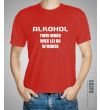 Koszulka męska KOSZULKA ALKOHOL TWÓJ WRÓG 