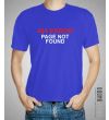 Koszulka męska ERROR 404 PAGE NOT FOUND