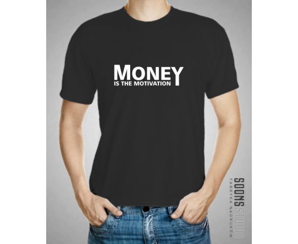 Koszulka męska KOSZULKA MONEY IS THE MOTIVATION