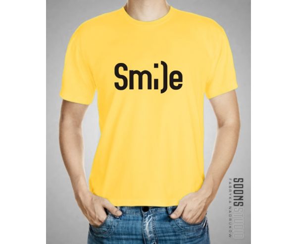 Koszulka męska KOSZULKA SMILE