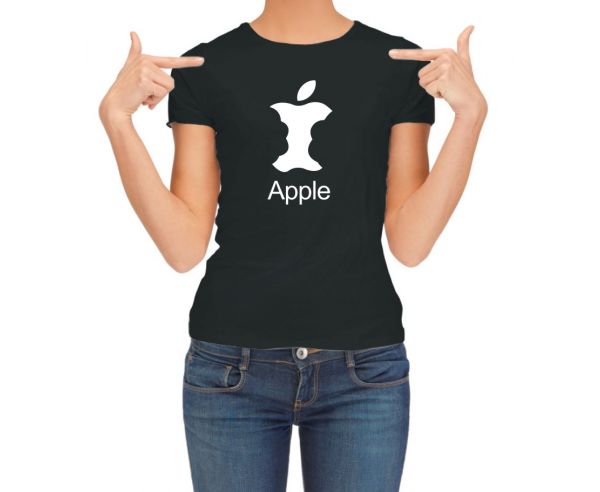 Koszulka damska bawełniana apple